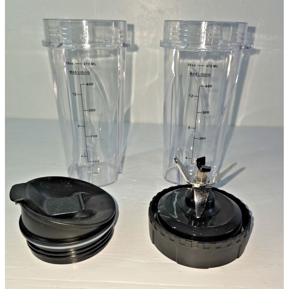 Ninja Blender Parts with BL770 BL660 BL663 BL663CO BL665Q BL740, 2 Pack Single
